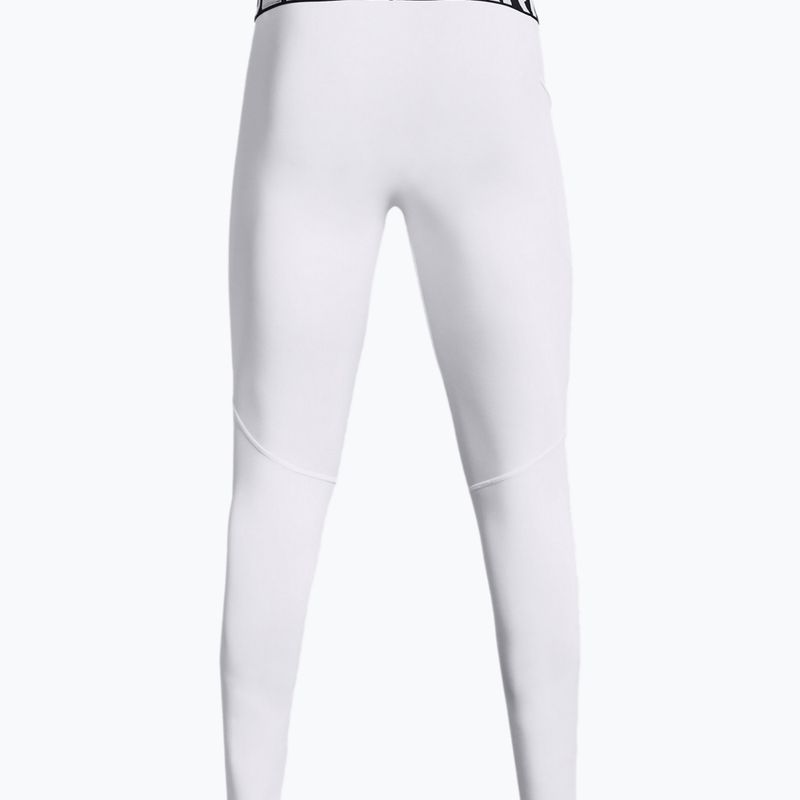 Pánské legíny Under Armour Ua Cg Armour Novelty Compression white/black 5