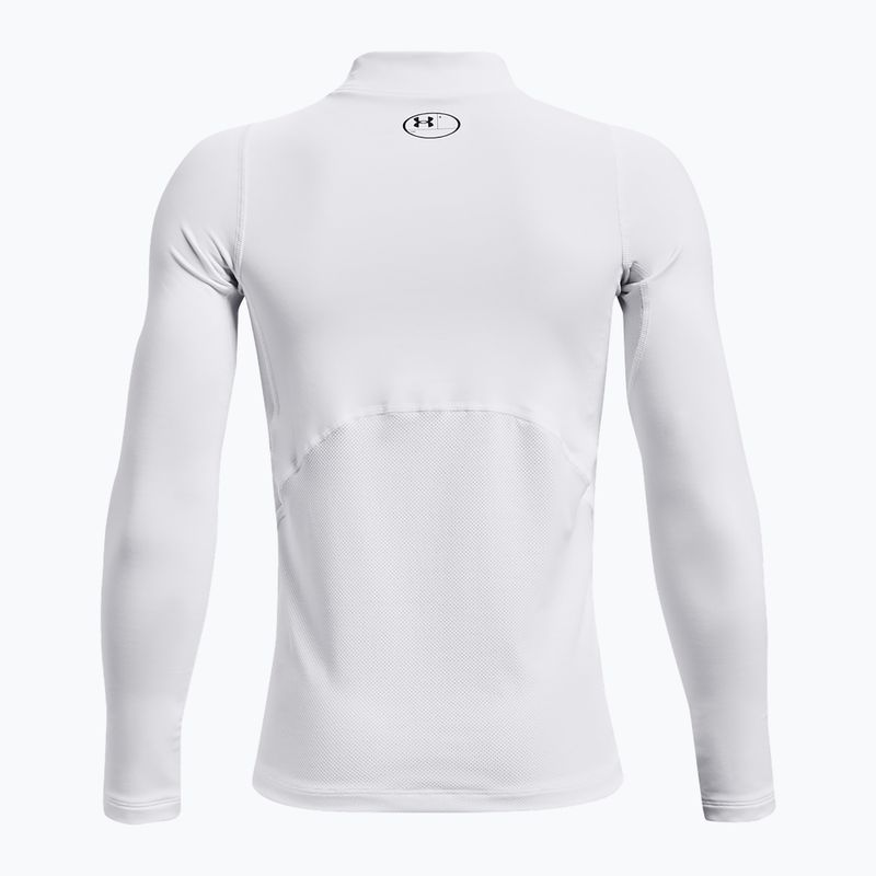 Tréninkové tričko Longsleeve Under Armour Cg Armour Mock white/black 2