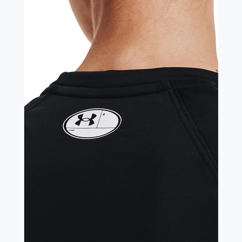 Dámské tričko Longsleeve Under Armour Authentics CG Crew black/white 4