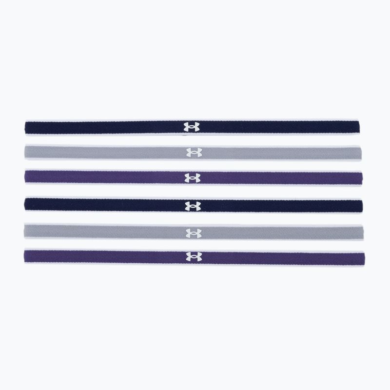 Under Armour Ua Mini čelenky 0 4  6ks tmavě modrá-fialová-šedá 1286016-412 2