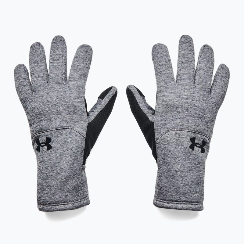 Under Armour Ua Storm Fleece šedé pánské trekové rukavice 1365958-012 5