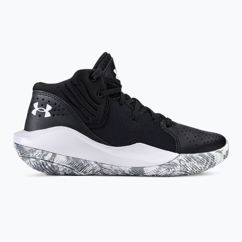 Dětske basketbalové boty Under Armour GS Jet '21 001 černo-bílý UAR-3024794001-001-4.5 2
