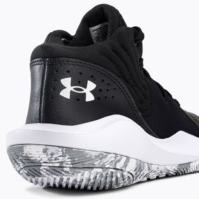 Dětske basketbalové boty Under Armour GS Jet '21 001 černo-bílý UAR-3024794001-001-4.5 8