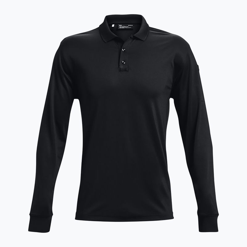 Pánské tričko longsleeve Under Armour Tactical Performance Polo 2.0 black/black 5