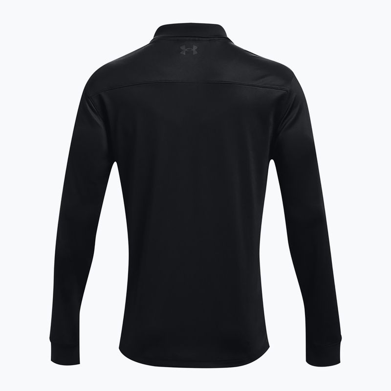 Pánské tričko longsleeve Under Armour Tactical Performance Polo 2.0 black/black 6