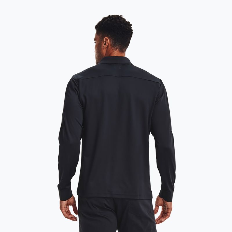 Pánské tričko longsleeve Under Armour Tactical Performance Polo 2.0 Dark navy blue/Dark navy blue 3