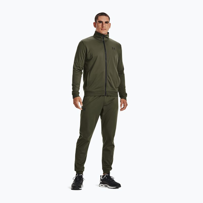 Pánská mikina Under Armour Sportstyle Tricot navy od green/navy od green/black 2