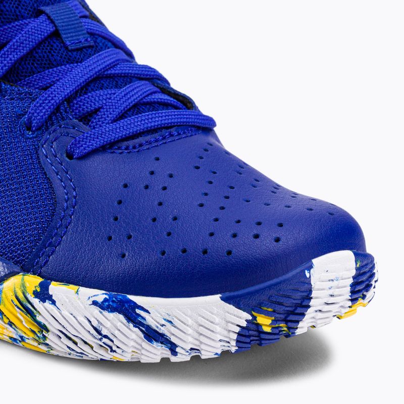 Pánské basketbalové boty Under Armour GS Jet '21 400 modrý-bílý 3024794-400 7