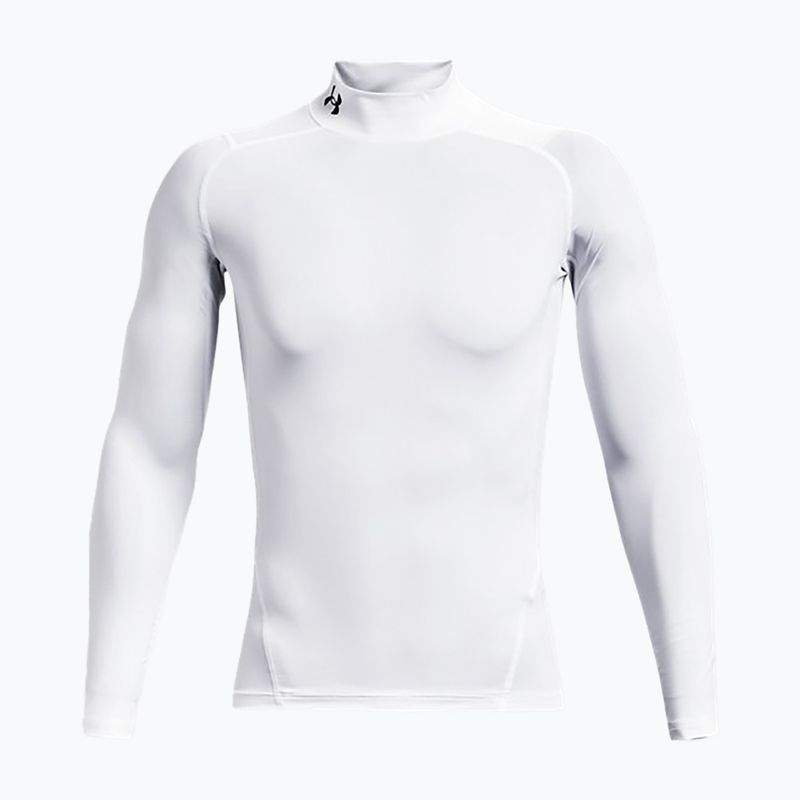 Under Armour pánské tričko s dlouhým rukávem Ua Hg Armour Comp Mock white 1369606-100 5