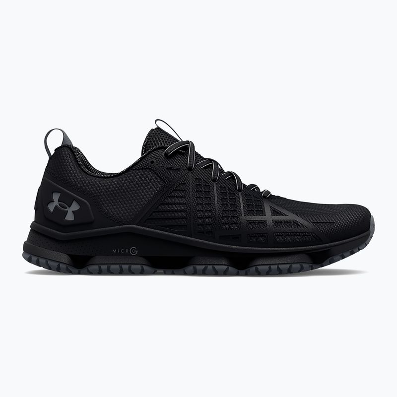 Pánské boty Under Armour MG Strikefast black/black/pitch gray 8