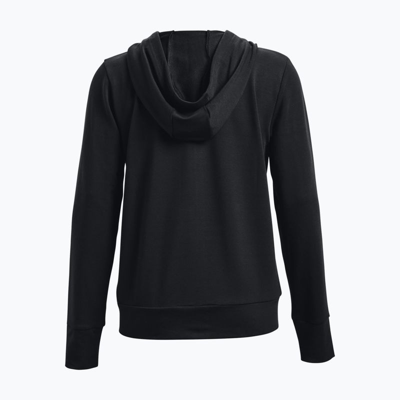 Dámská tréninková mikina Under Armour Rival Terry Full Zip Hoodie black 1369853 2