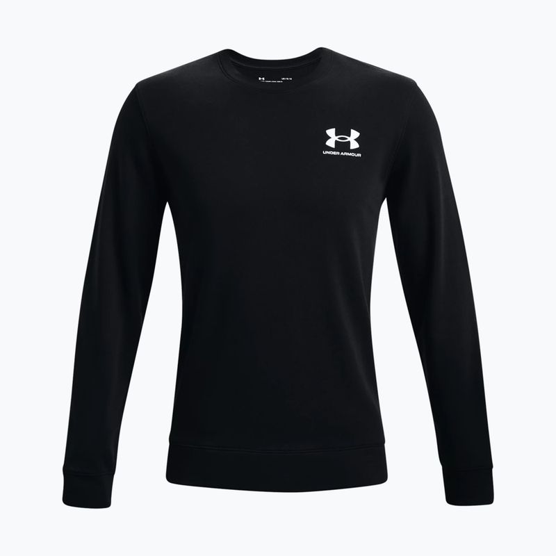 Pánská sportovní mikinaUnder Armour Rival Terry LC Crew černá 1370404-001