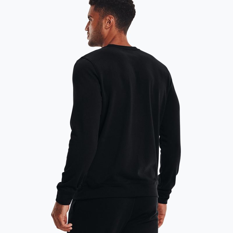Pánská sportovní mikinaUnder Armour Rival Terry LC Crew černá 1370404-001 4