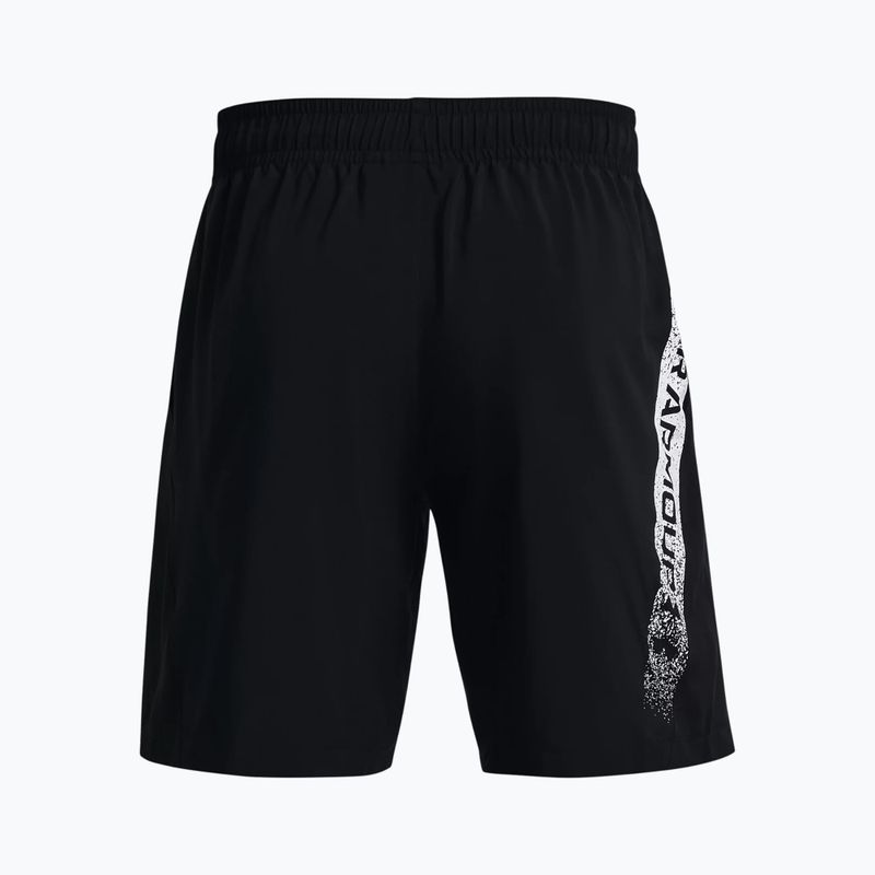 Pánské tréninkové šortky Under Armour Woven Graphic černé 1370388 6