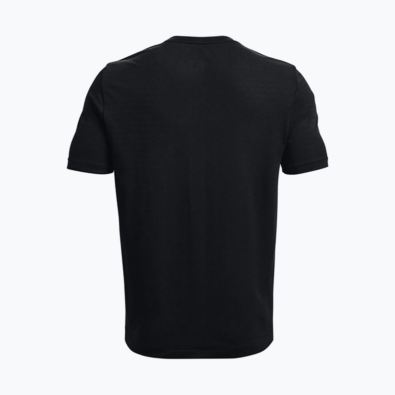Under Armour pánské tréninkové tričko UA Rush Seamless Geosport SS černé 1370441 2