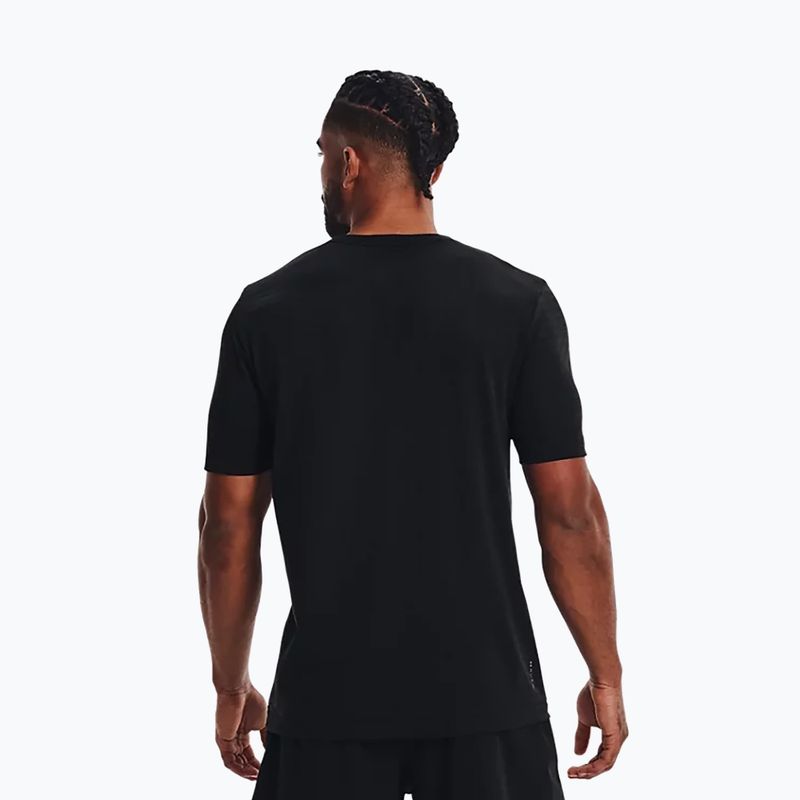Under Armour pánské tréninkové tričko UA Rush Seamless Geosport SS černé 1370441 4