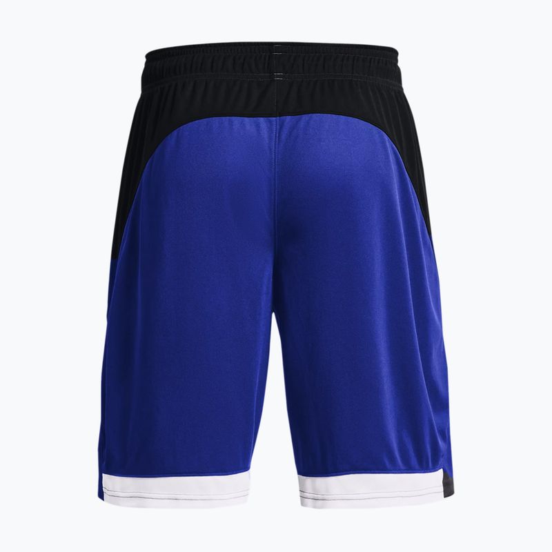 Pánské basketbalové šortky Under Armour Baseline 10" modré 1370220 6