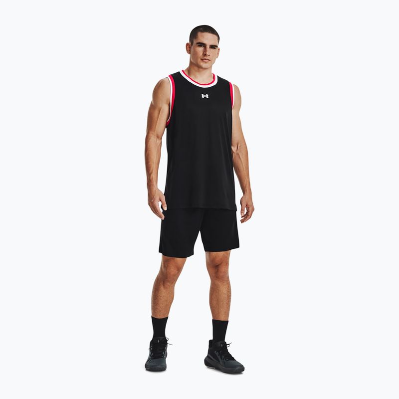 Pánské basketbalové šortky Under Armour Baseline 10In 001 černá 1370220-001-LG 2