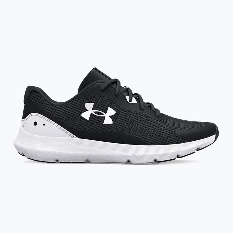 Pánská běžecká obuv Under Armour Surge 3 černobílá 3024883 10