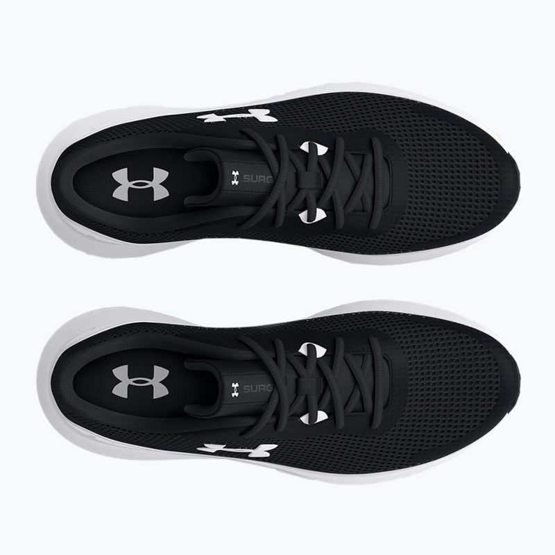 Pánská běžecká obuv Under Armour Surge 3 černobílá 3024883 12