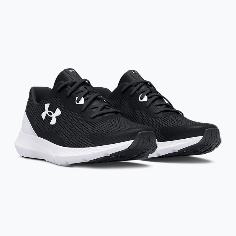 Pánská běžecká obuv Under Armour Surge 3 černobílá 3024883 13