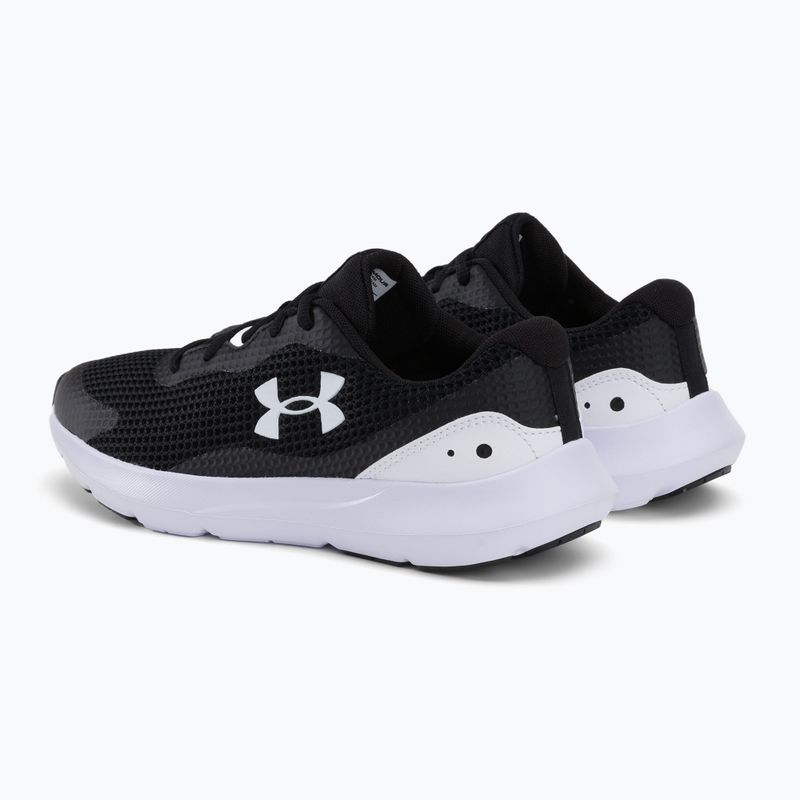 Pánská běžecká obuv Under Armour Surge 3 černobílá 3024883 3