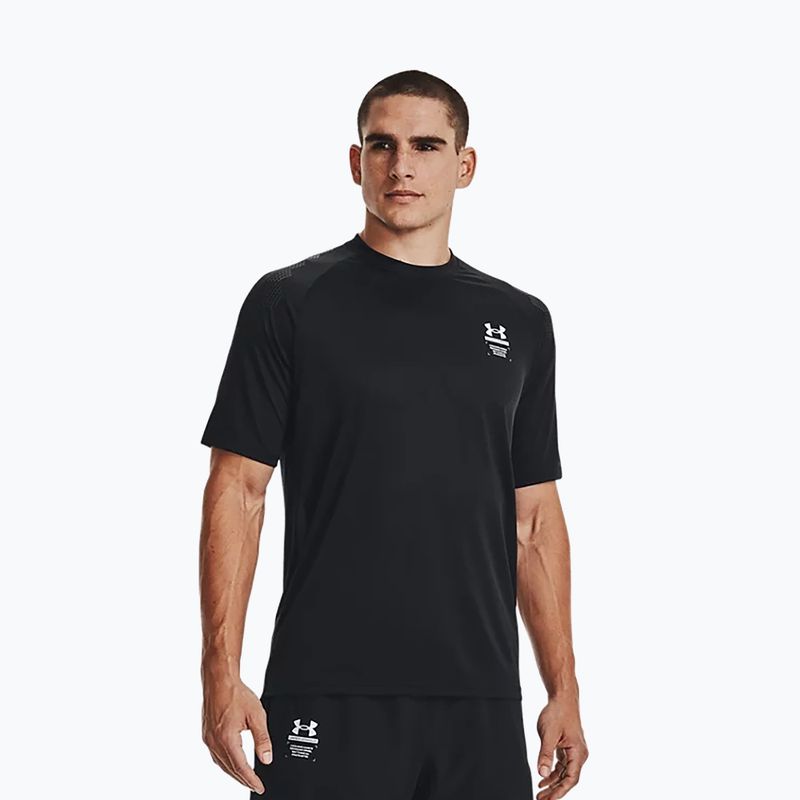 Under Armour pánské tréninkové tričko Ua Armourprint SS black 1372607-001 3