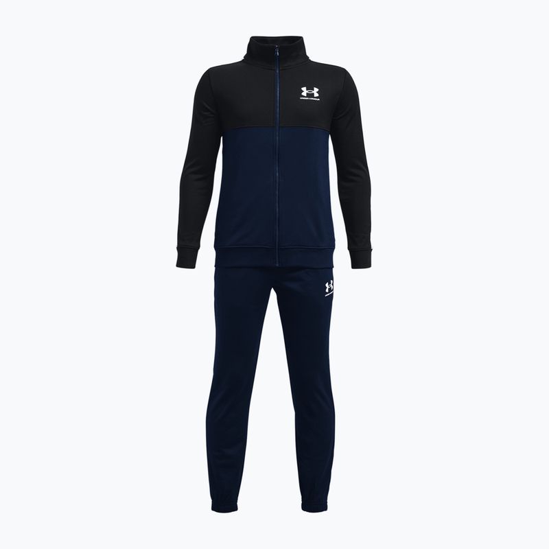 Dětská tepláková souprava Under Armour CB Knit tmavě modrá 1373978-408