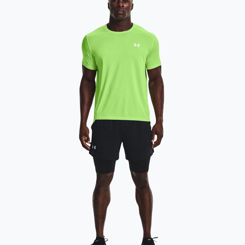 Under Armour Launch SW 5'' 2N1 pánské běžecké šortky černé 1372631 3