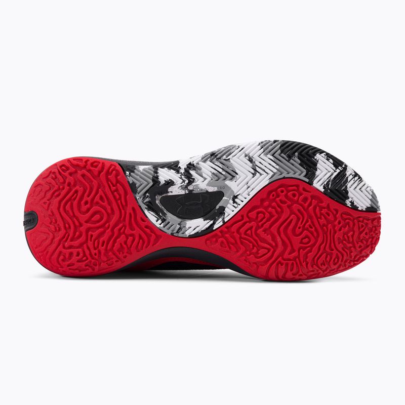 Basketbalové boty pánské Under Armour Lockdown 6 červené 3025616-600 5