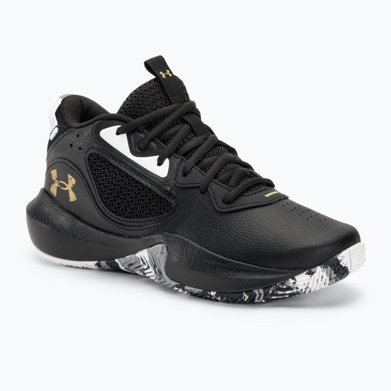 Basketbalové boty Under Armour Lockdown 6 black/black/metallic gold