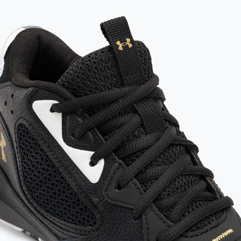 Basketbalové boty Under Armour Lockdown 6 black/black/metallic gold 8