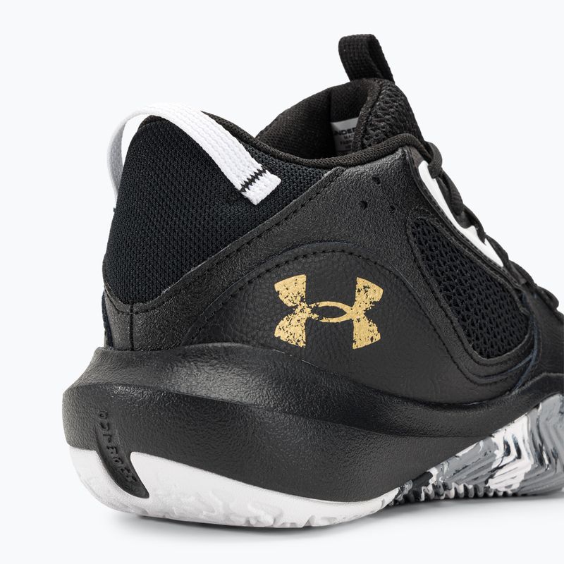 Basketbalové boty Under Armour Lockdown 6 black/black/metallic gold 9