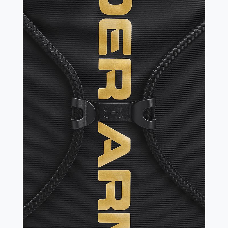Taška Under Armour Ozsee černá/metalická zlatá 3