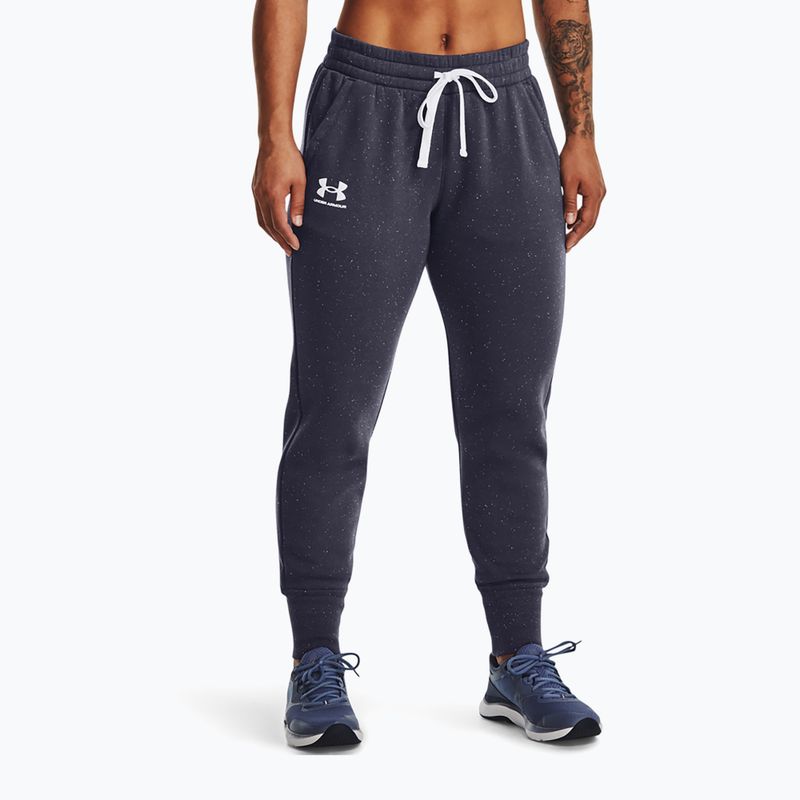 Under Armour pánské tepláky Rival Fleece Joggers 558 grey 1356416-558