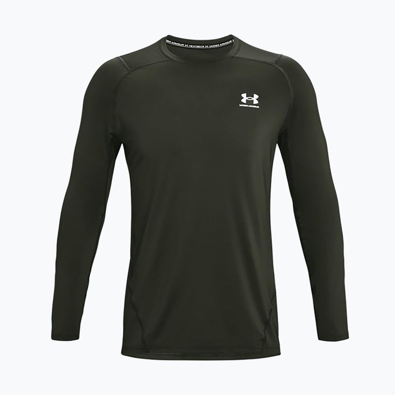 Pánské tréninkové tričko Under Armour HeatGear Armour Fitted green 1361506