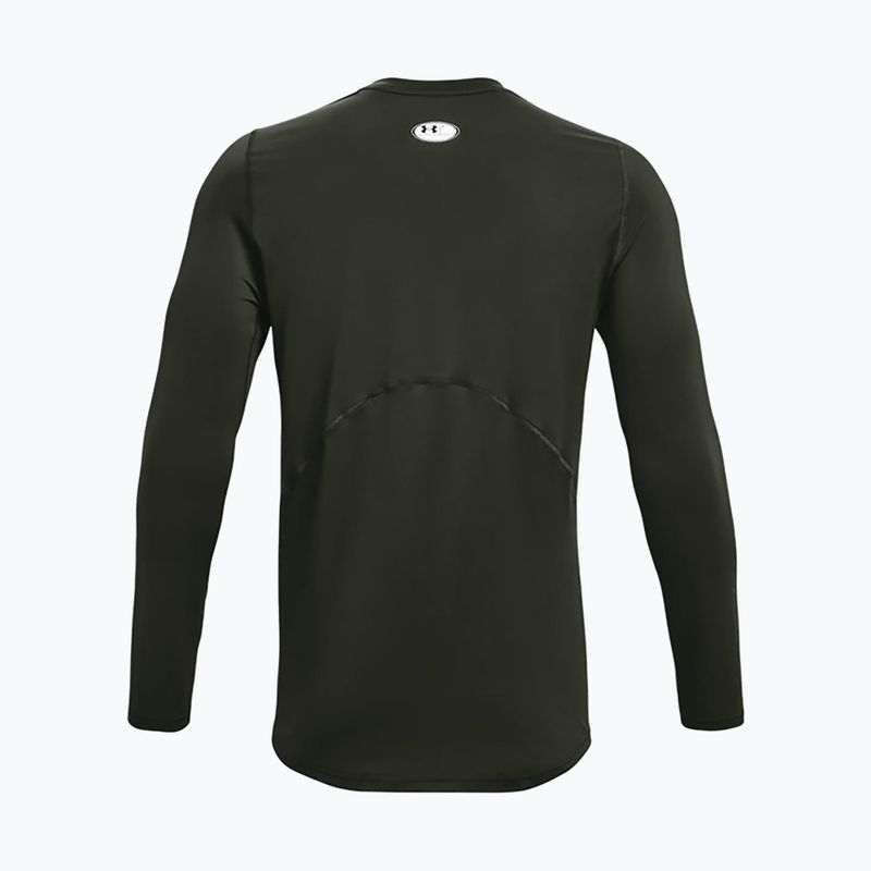 Pánské tréninkové tričko Under Armour HeatGear Armour Fitted green 1361506 2