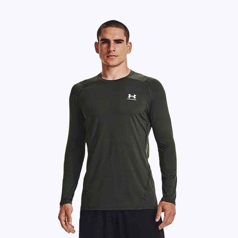 Pánské tréninkové tričko Under Armour HeatGear Armour Fitted green 1361506 3