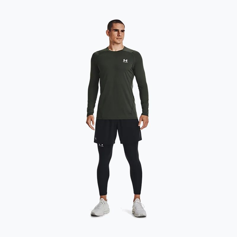 Pánské tréninkové tričko Under Armour HeatGear Armour Fitted green 1361506 5