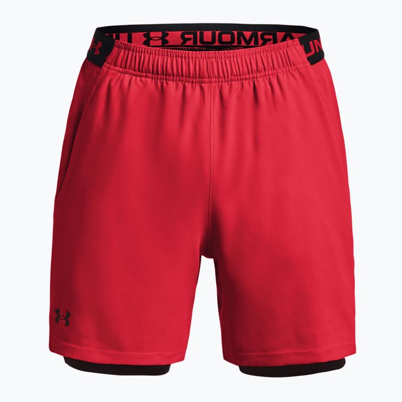 Under Armour pánské tréninkové šortky 2 v 1 UA Vanish Woven Sts červená 1373764