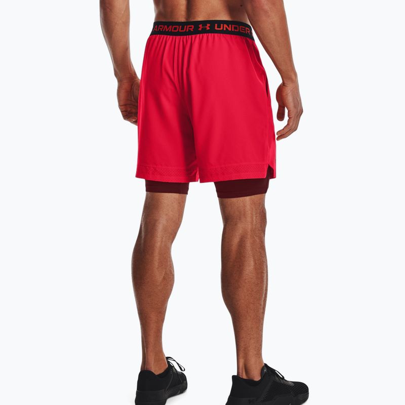 Under Armour pánské tréninkové šortky 2 v 1 UA Vanish Woven Sts červená 1373764 4