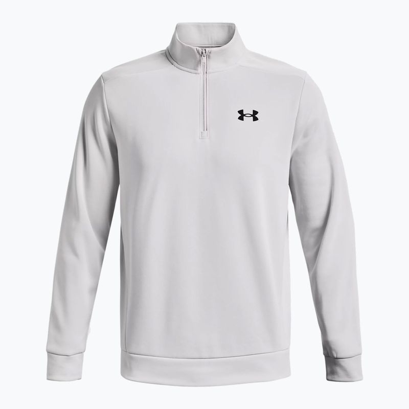 Under Armour Armour Fleece 1/4 Zip šedá pánská tréninková mikina 1373358-014 2