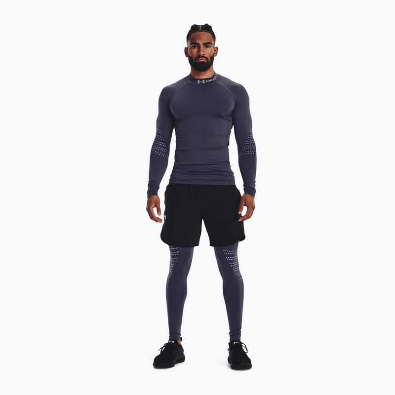 Under Armour pánské legíny Ua Cg Armour Novelty 558 šedá 1373833-558 3