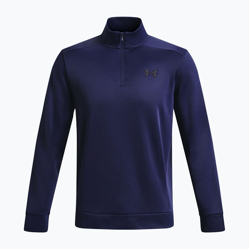 Pánská mikina   Under Armour Armour Fleece 1/4 Zip midnight navy/black 4