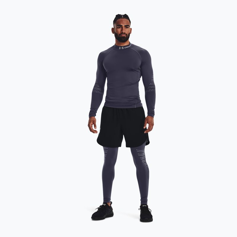 Under Armour pánské tričko s dlouhým rukávem Ua Cg Armour Novelty Mock grey 1373828-558 3
