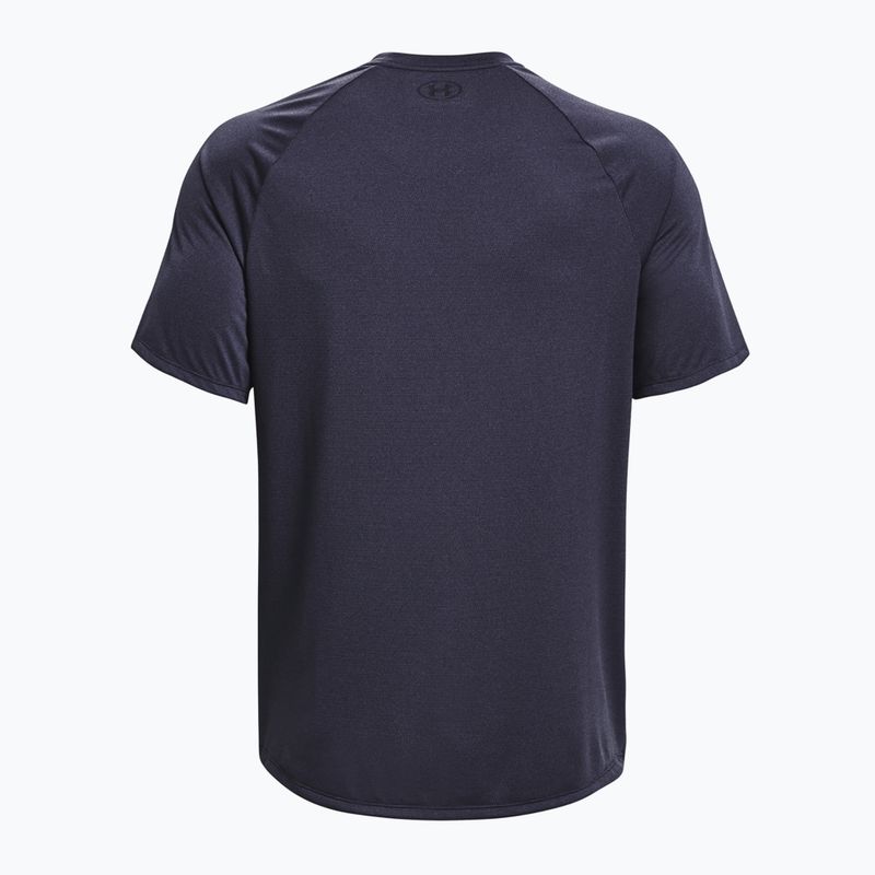 Under Armour pánské tréninkové tričko UA Tech 2.0 SS Tee Novinka tmavě modrá 1345317 2