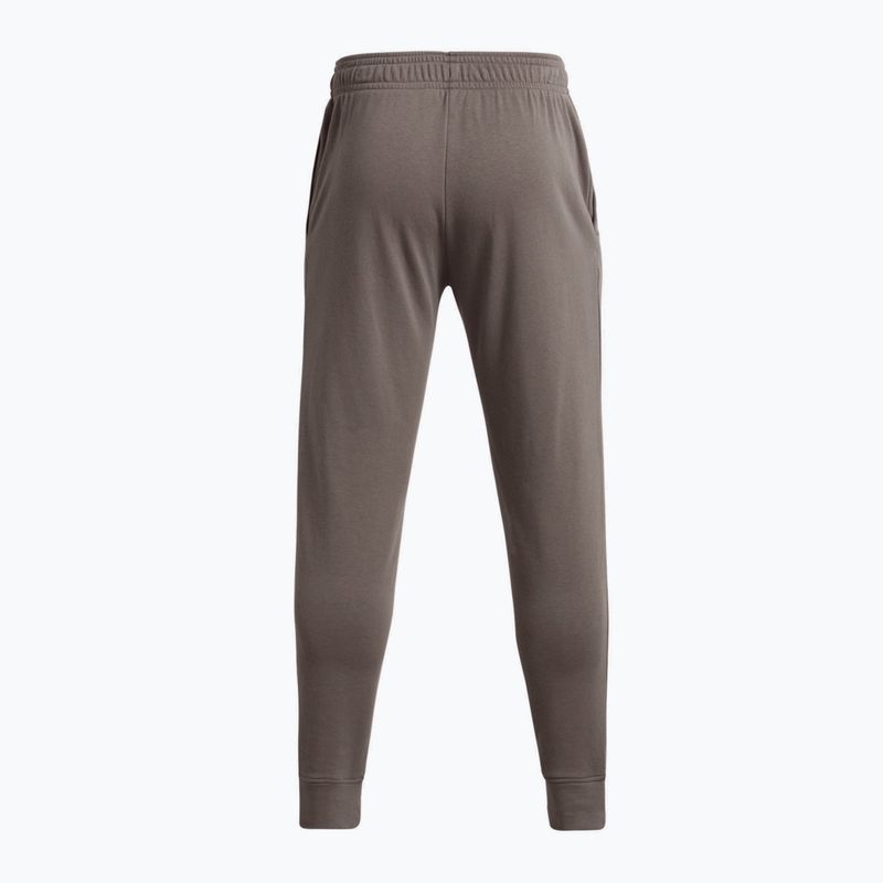 Under Armour pánské tepláky Ua Rival Terry Jogger 176 šedá 1361642-176 2