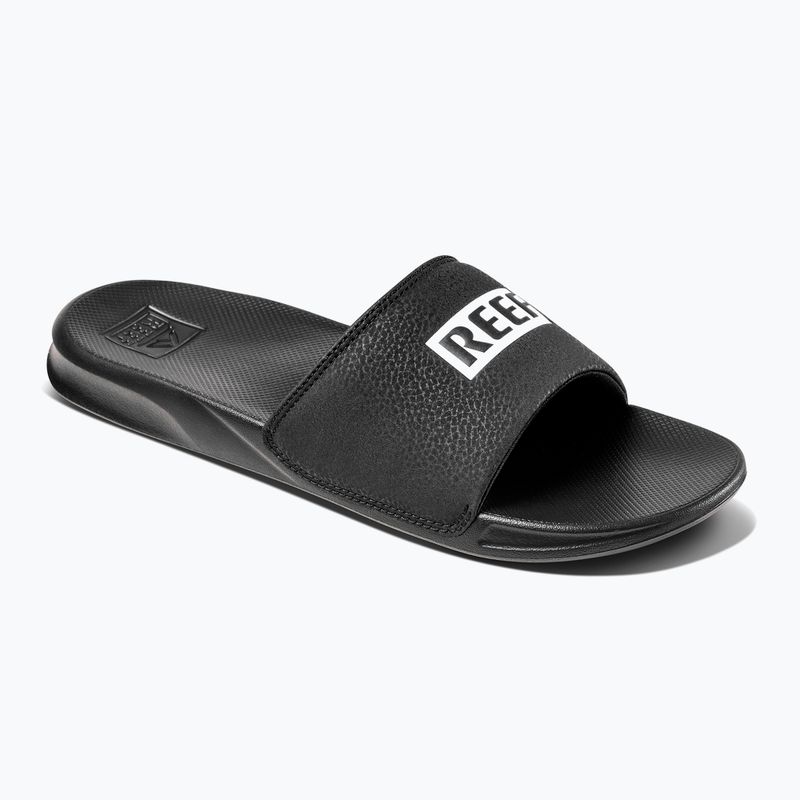 Pánské žabky Reef One Slide černo-bílé CI7076 9