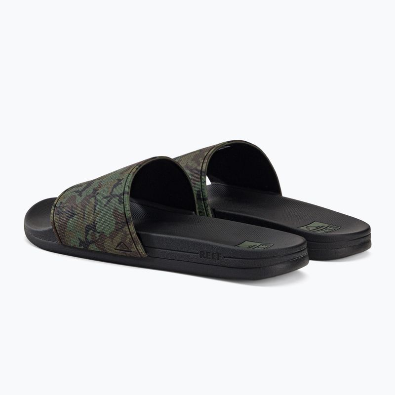Pánské žabky Reef Cushion Slide černá CJ0584 3
