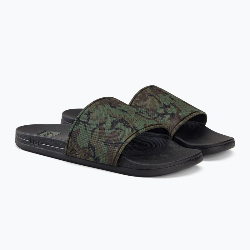 Pánské žabky Reef Cushion Slide černá CJ0584 4